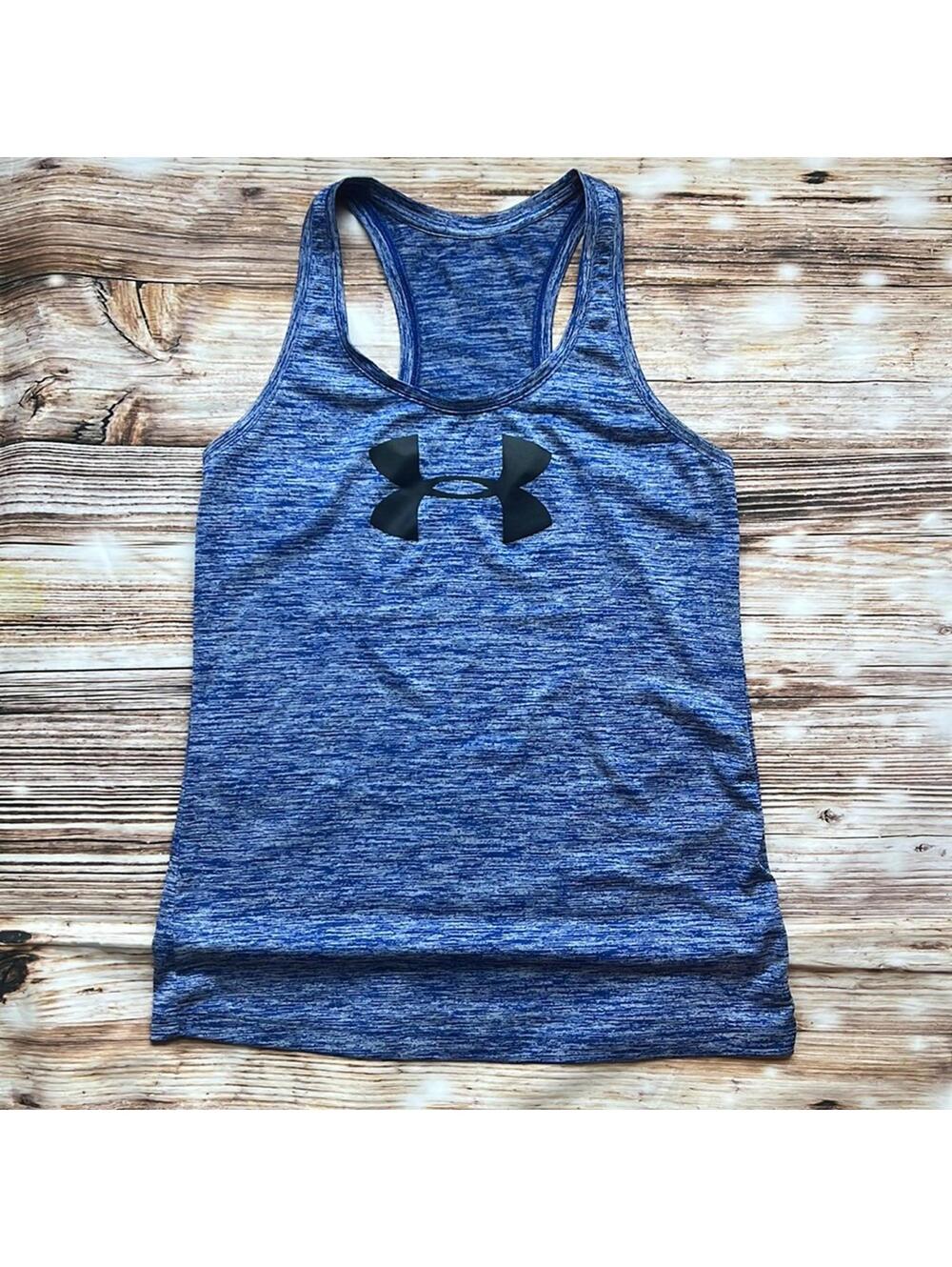 💪🏽 Under Armour Logo Racer Back Loose Fit Tank